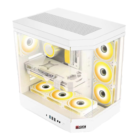 CASE MAGIC VILA ULTRA PRO - Trắng | ATX, không kèm fan