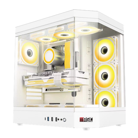 CASE MAGIC VILA ULTRA PRO - Trắng | ATX, không kèm fan