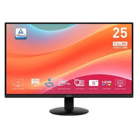 Màn hình LCD MSI PRO MP252L Phẳng (24.5 inch, FHD, 1ms, 100Hz)