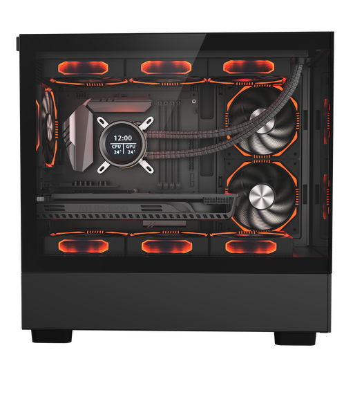 CASE MAGIC MIX TOWER PRO - Đen | Full M-ATX, Chưa Kèm FAN