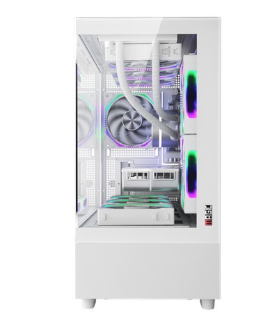 CASE MAGIC MIX TOWER PRO - Trắng | Full M-ATX, Chưa Kèm FAN