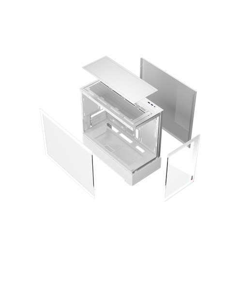 CASE MAGIC MIX TOWER PRO - Trắng | Full M-ATX, Chưa Kèm FAN