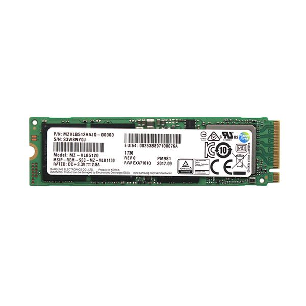 SSD NVMe Samsung/Hynix/Kioxia/... 256G - 2280 2ND