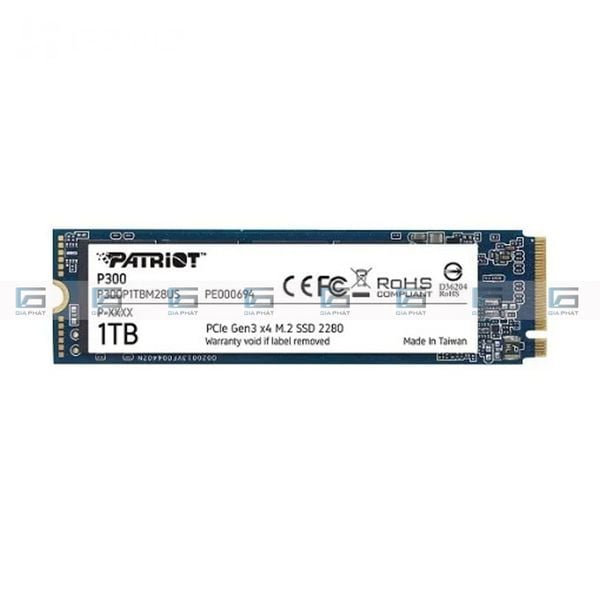 Ổ CỨNG SSD PATRIOT P300 1TB M.2 2280 NVME