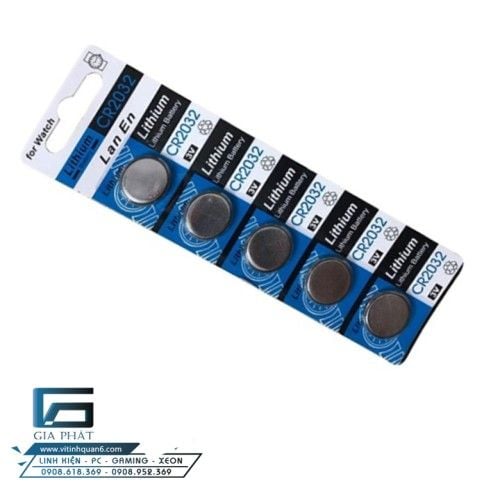 Pin CMOS (1 vĩ 5 Viên)