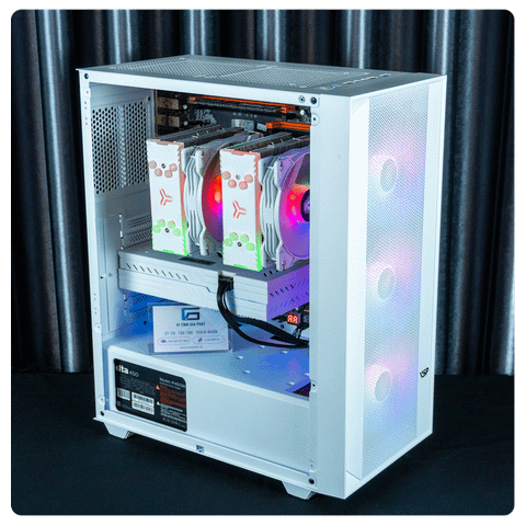 PC Gaming GiaPhat - i3 Gen12 - RX580 (Pubg, COD, Battlefield, GOW, REDII)