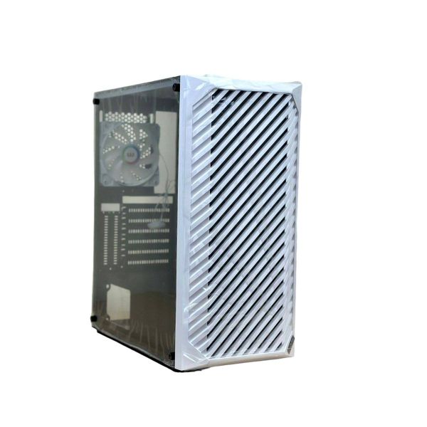 Thùng máy Case Magic Luxury 4F - Trắng | Full Tower, kèm sẵn 4 fan