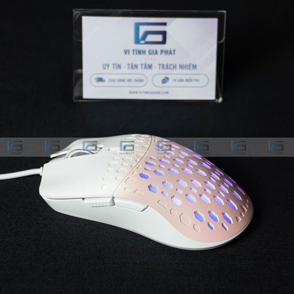 CHUỘT AULA GAMING S11 PRO - Màu Hồng