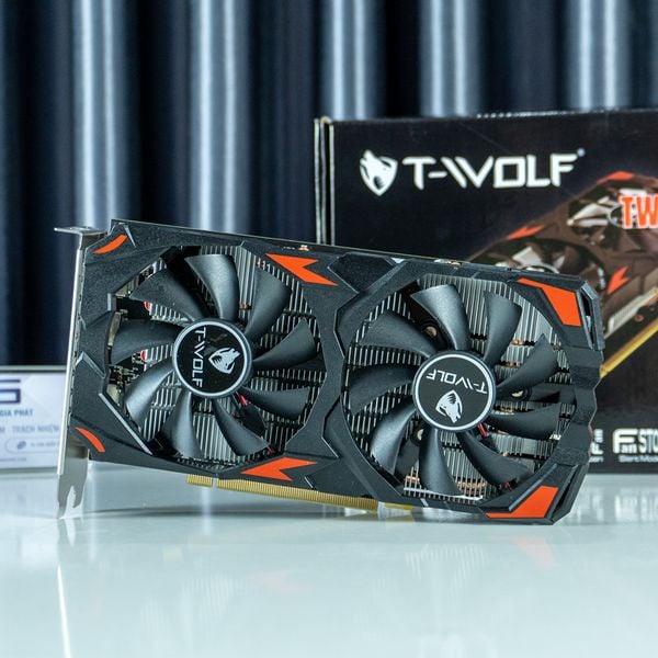 Card màn hình - VGA AMD Radeon T-Wolf RX580 8GB GDDR5 256Bit - Đen