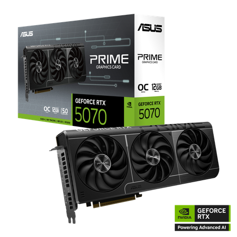Card màn hình ASUS PRIME GeForce RTX™ 5070 12GB GDDR7 OC Edition