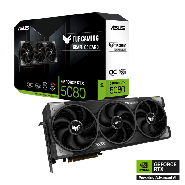 Card màn hình ASUS TUF Gaming GeForce RTX™ 5080 16GB GDDR7 OC Edition
