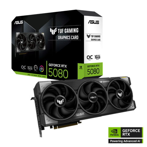 Card màn hình ASUS TUF Gaming GeForce RTX™ 5080 16GB GDDR7 OC Edition