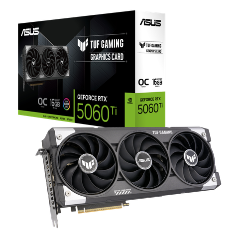 Card màn hình ASUS TUF Gaming GeForce RTX™ 5060 Ti 16GB GDDR7 OC Edition