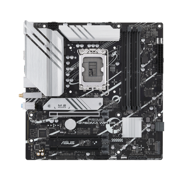 Bo mạch chủ ASUS PRIME B760M-A WIFI (DDR4, Bluetooth, LGA1700) - Full VAT