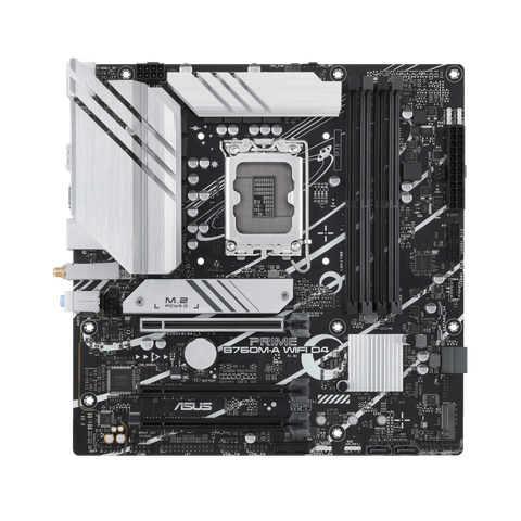 Bo mạch chủ ASUS PRIME B760M-A WIFI (DDR4, Bluetooth, LGA1700) - Full VAT