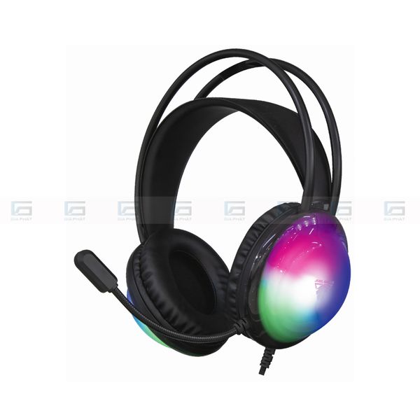 Tai nghe chơi game JEDEL GH-579 có Microphone, giả lập âm thanh 3.5*2