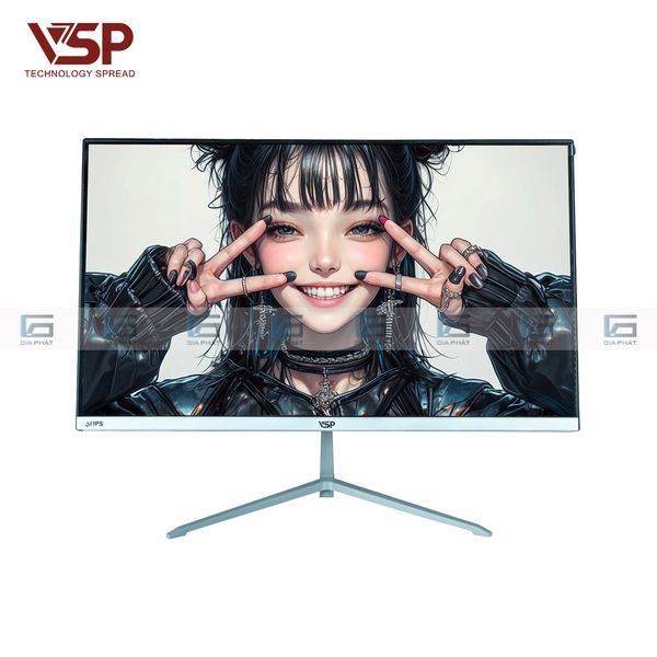Màn hình VSP IPS 24inch VC242i Trắng | IPS, 100Hz, 2Ms