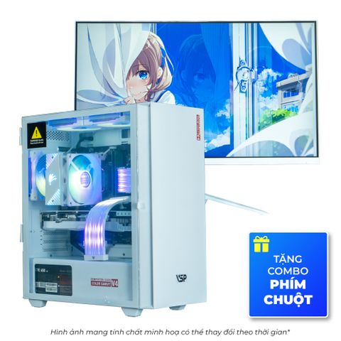 Full Bộ PC chiến Liên Minh Huyền Thoại (2643V2, K2200 4GD5, Ram 16GB)