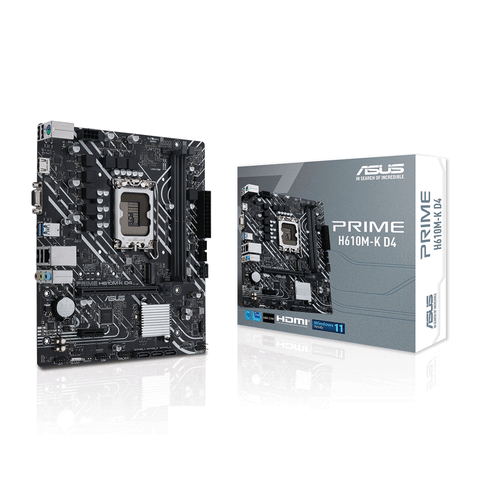 Mainboard ASUS Prime H610M-K D4 | DDR4, LGA 1700, M-ATX