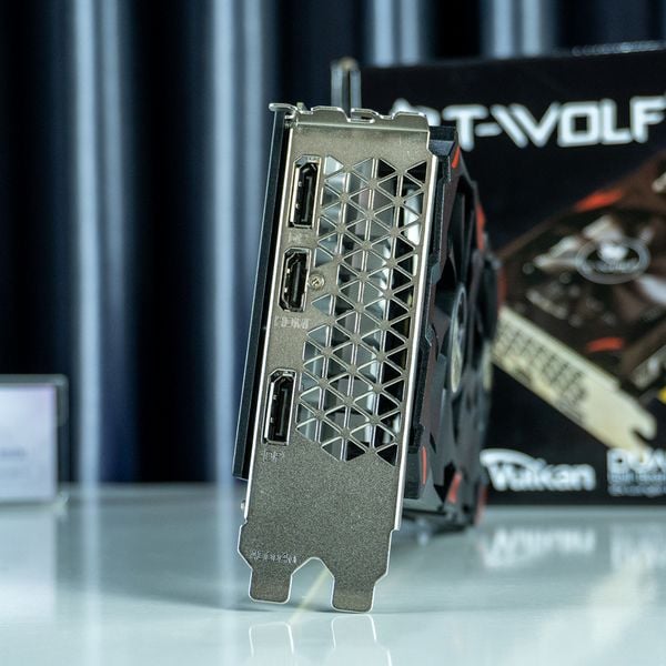 Card màn hình - VGA AMD Radeon T-Wolf RX580 8GB GDDR5 256Bit - Đen