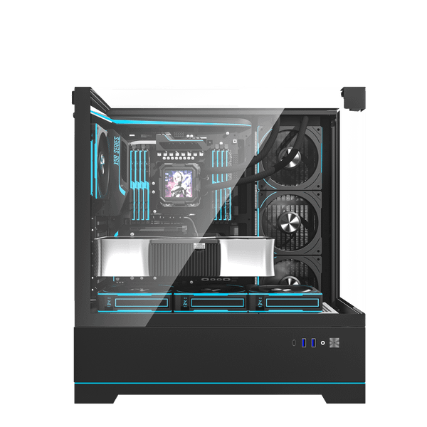 VỎ CASE MÁY TÍNH DARKFLASH DY450 Pro - Đen | ATX, Chưa Kèm FAN