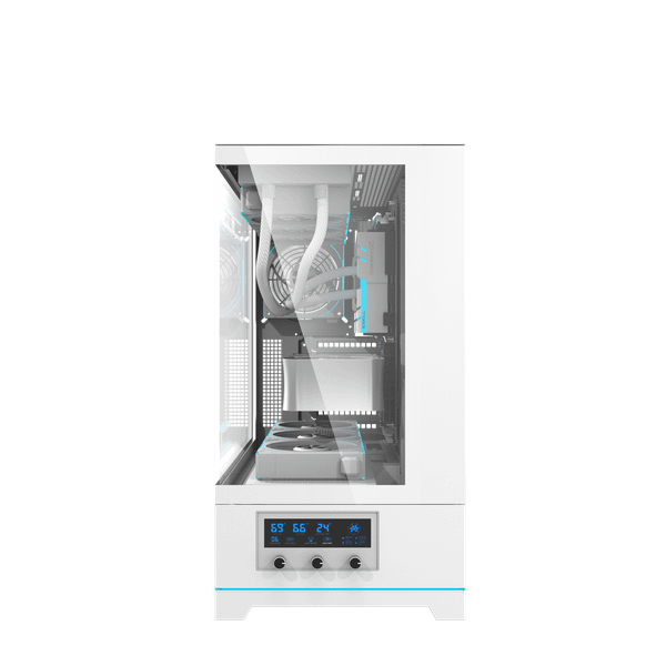 VỎ CASE MÁY TÍNH DARKFLASH DY451 Pro - Trắng | ATX, Chưa Kèm FAN