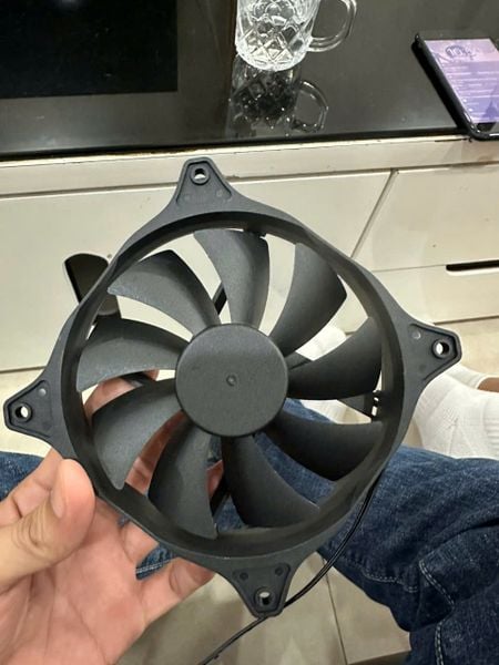 Fan case PC không led tốc cao DF 1202512RFHN (12cm) Nguồn trực tiếp - Molex 4 pin