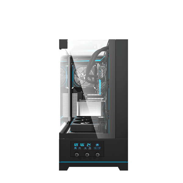 VỎ CASE MÁY TÍNH DARKFLASH DY450 Pro - Đen | ATX, Chưa Kèm FAN