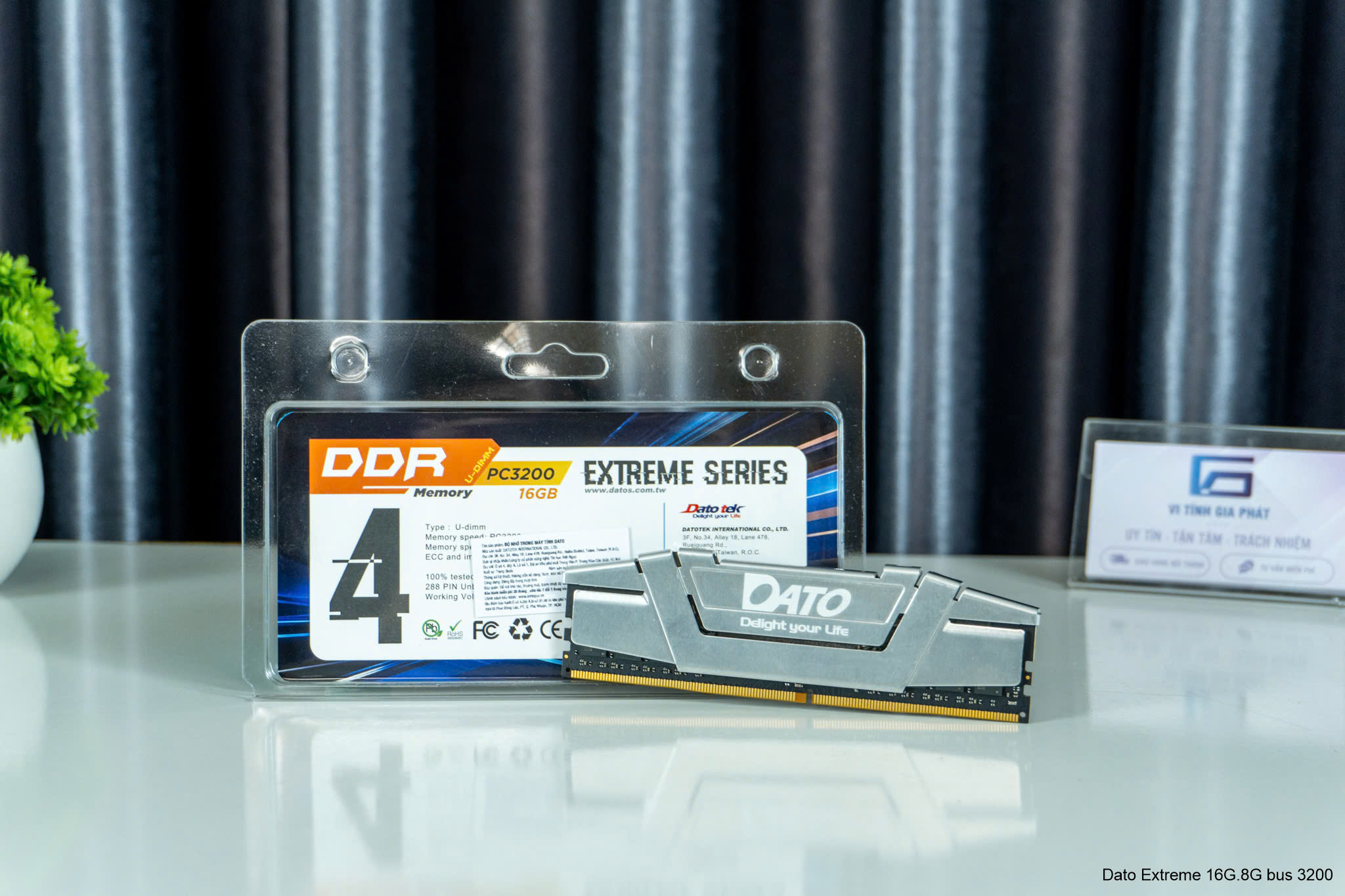 Ram Dato 16GB DDR4 3200MHz Extreme Series- Có Tản Nhiệt