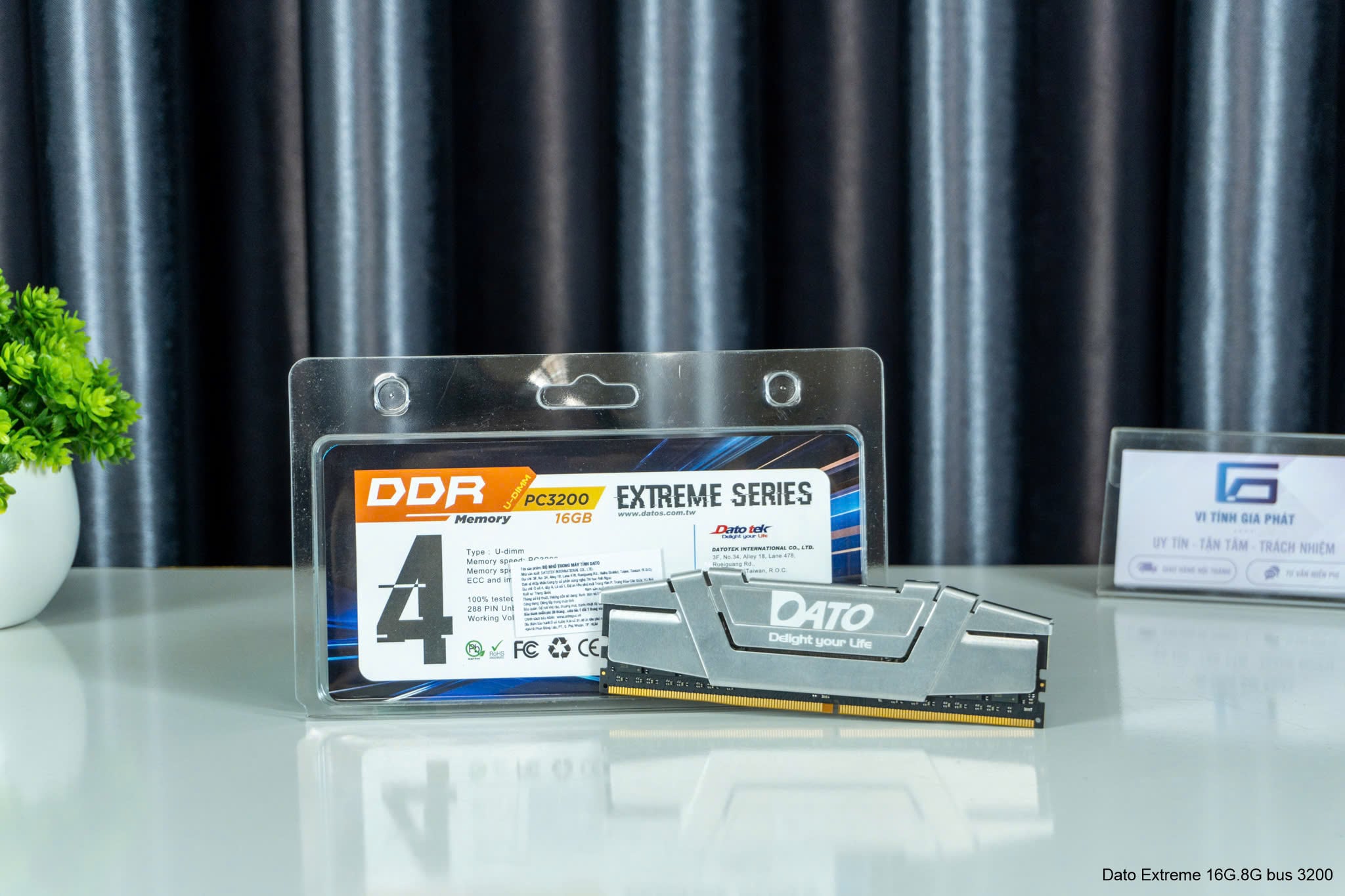 Ram Dato 16GB DDR4 3200MHz Extreme Series- Có Tản Nhiệt