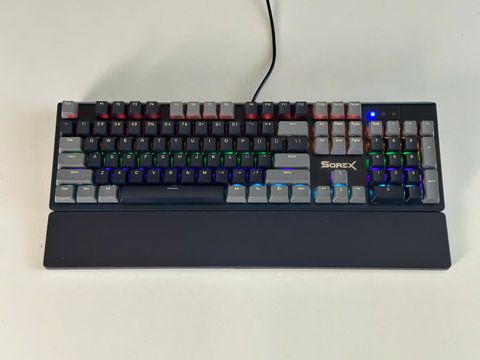 Bàn phím cơ Sorex SK105 - 104 key - Red Switch - Màu đen xám