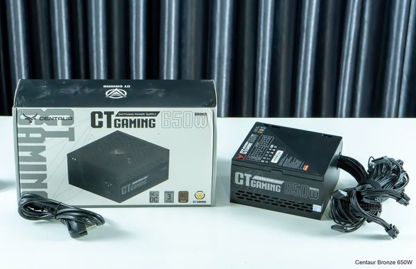 BỘ NGUỒN CENTAUR 650W 80 PLUS BRONZE