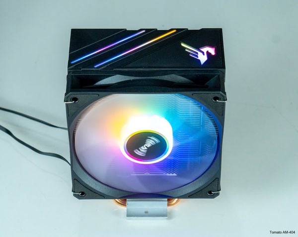 Tản nhiệt khí Tomato AM 404 LED RGB - Màu Đen