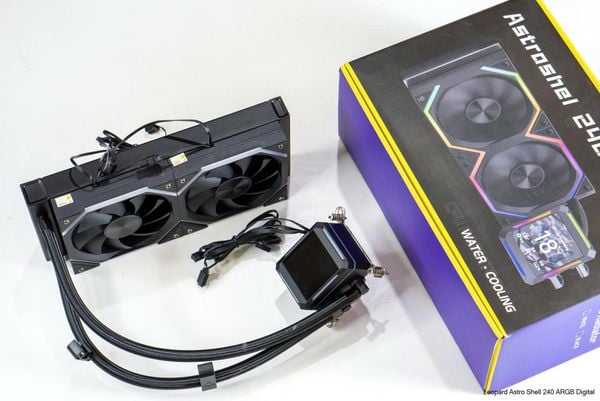 Tản nhiệt nước Leopard Astro Shel 240 ARGB Digital - Đen