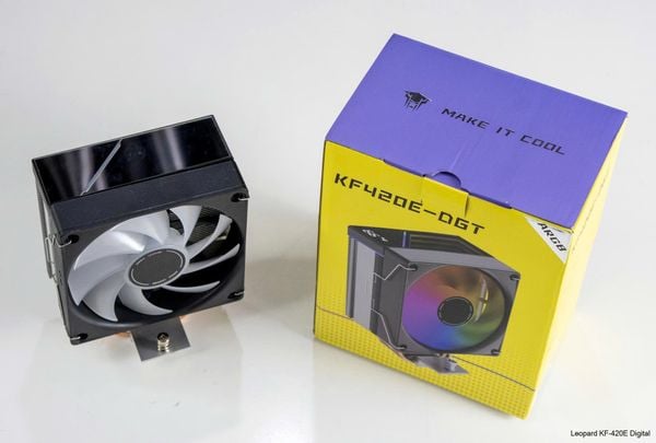 Tản nhiệt khí Leopard KF420E DGT - Màu Đen (Support 2011)