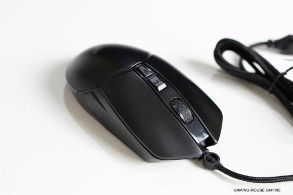 Chuột Gaming có dây JEDEL GM1190 (7D, 3200DPI, 1.5m) - Màu Đen