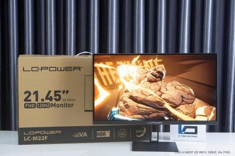 LC-Power LC-M22F Phẳng (22