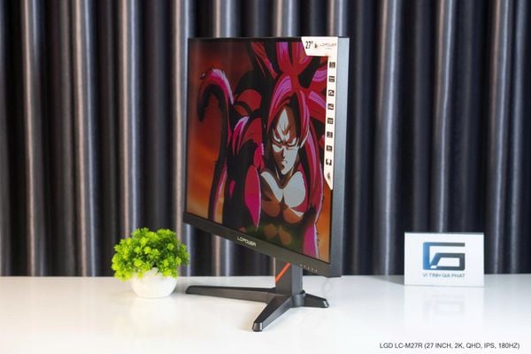LC-POWER LC-M27R Phẳng (27 inch, QHD, 180Hz, IPS, 0.5ms) - Màu Đen