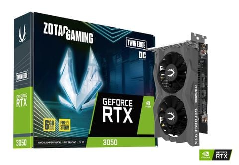 Card màn hình ZOTAC GeForce RTX 3050 6GB GDDR6 Twin Edge OC