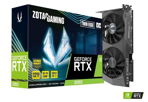 Card màn hình ZOTAC GAMING GeForce RTX 3060 Twin Edge OC