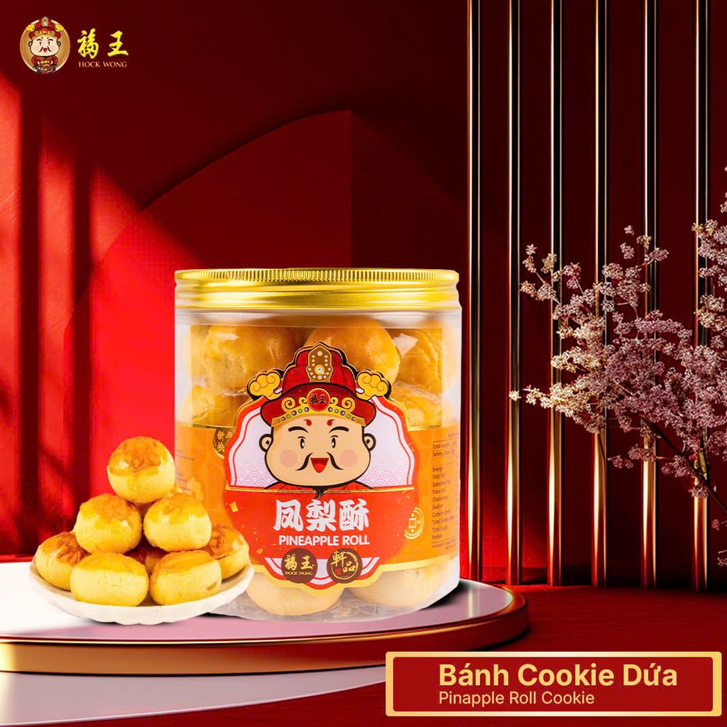  Bánh Cookie Nguyên Cám - Vị Dứa 