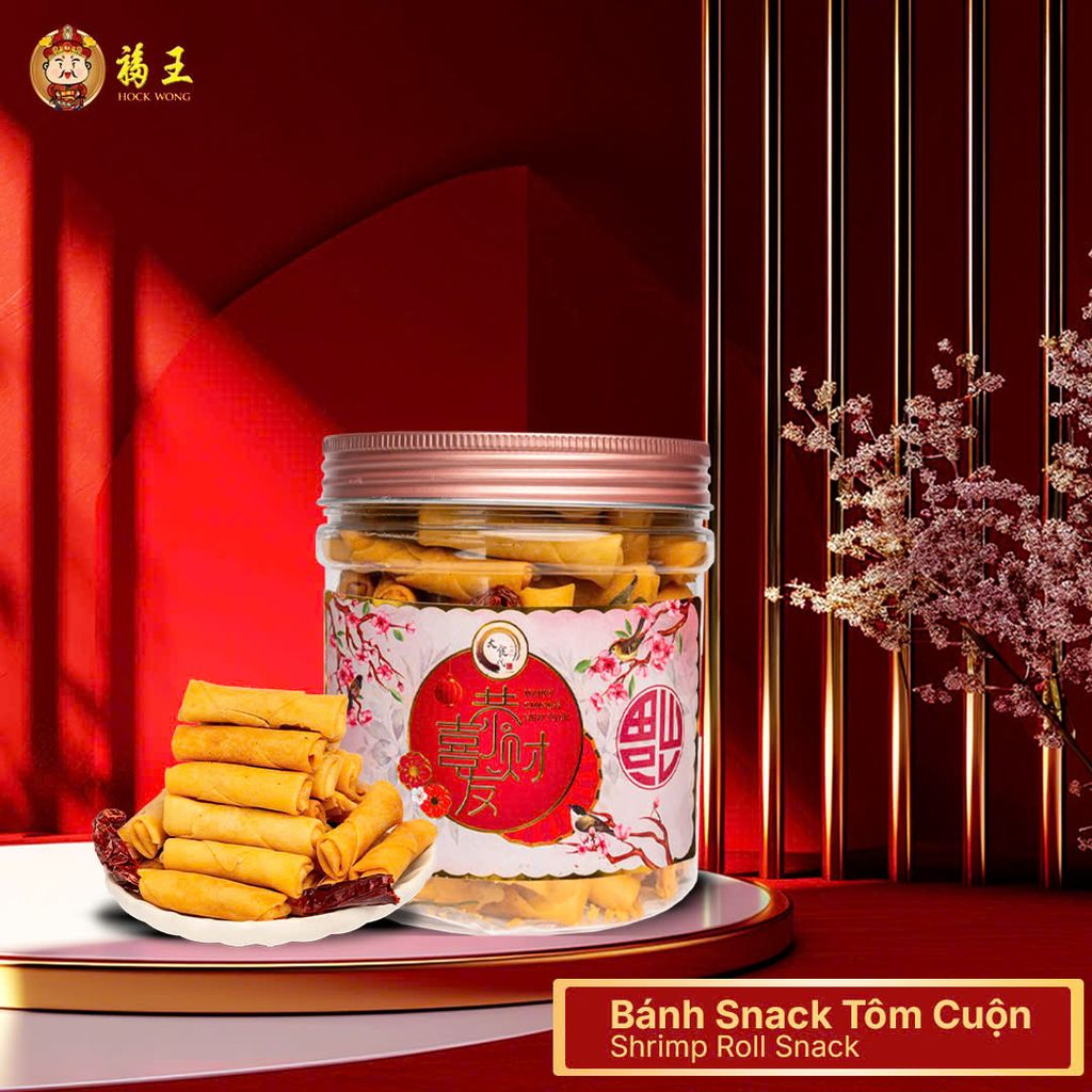  Snack Tôm Cuộn 