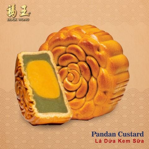  Bánh Trung Thu Lá Dứa Kem Sữa 