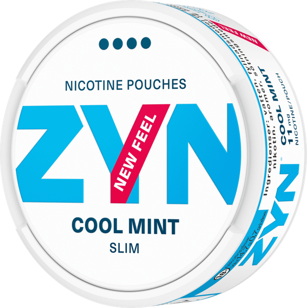 ZYN Cool Mint ( Bạc Hà Lạnh ) Extra Strong Slim 11mg Nicotine Pouches –  White Snus