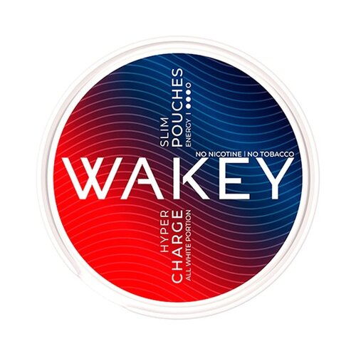  WAKEY Hyper Charge ( Bạc Hà ) Slim 50mg | Caffeine Pouches 
