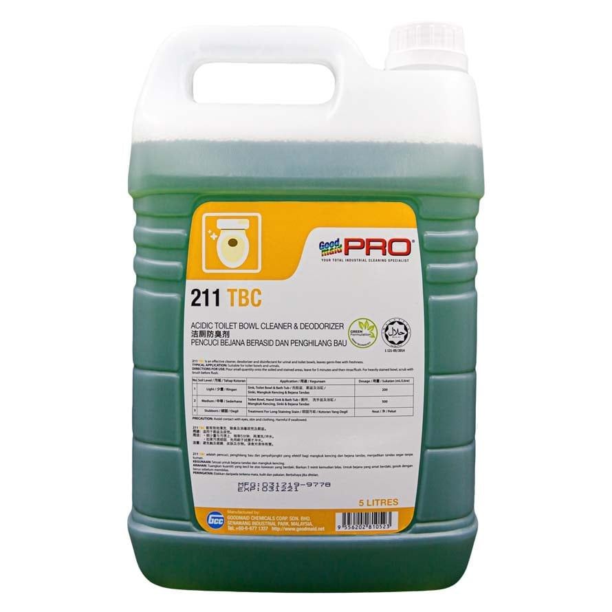 Dung dịch tẩy bồn cầu GMP 211 TBC