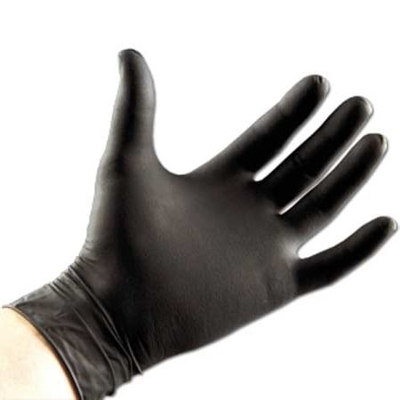 Găng tay y tế nitrile đen