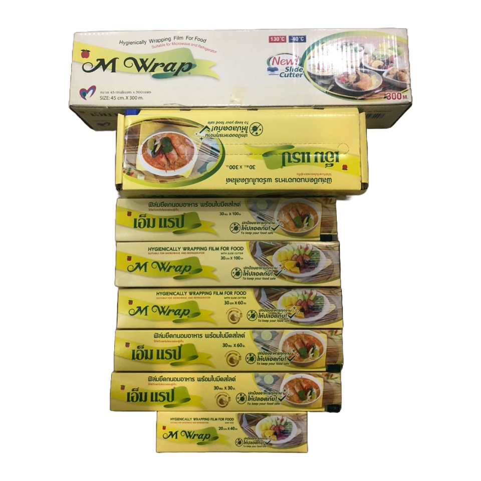  Màng bọc thực phẩm M Wrap có hộp 