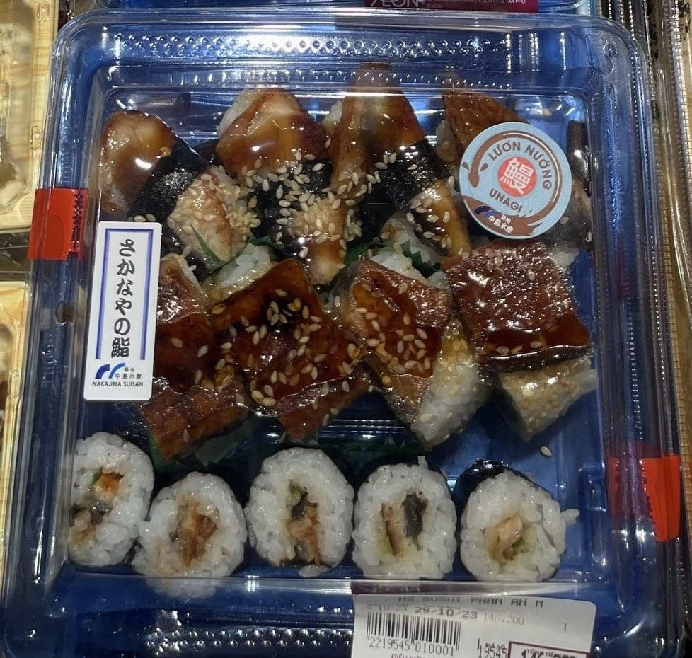 Hộp đựng Sushi 01