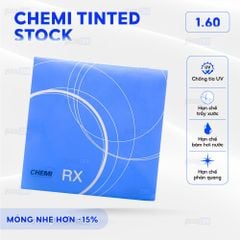 Tròng kính nhuộm màu Chemi Tinted Stock U2 1.60